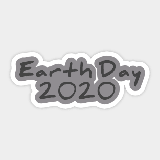 Earth day 2020 Sticker